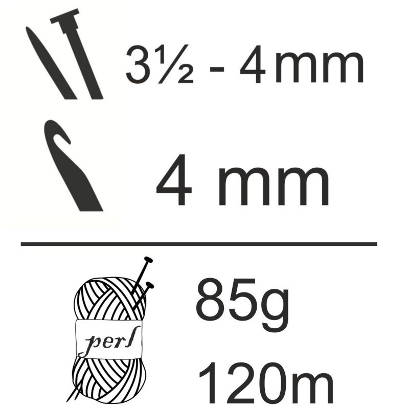 Lana Cheviotte 80g | Ovillo Crochet Suave