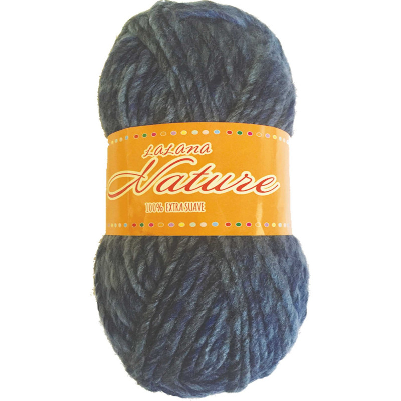 Lana Nature Multicolor Torrijo 80gr | Lana para Tejer y Crochet | Hilaturas Torrijo
