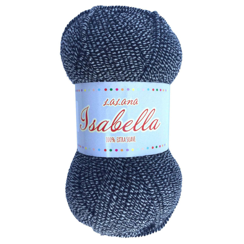 Lana Isabella 80g multicolor para punto y crochet