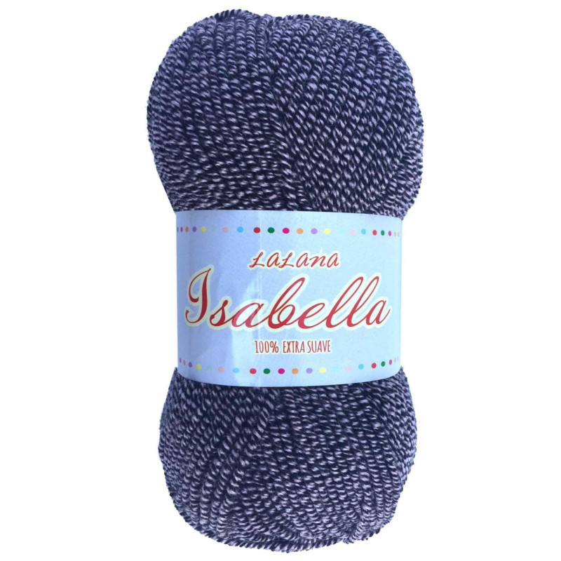 Lana Isabella 80g multicolor para punto y crochet