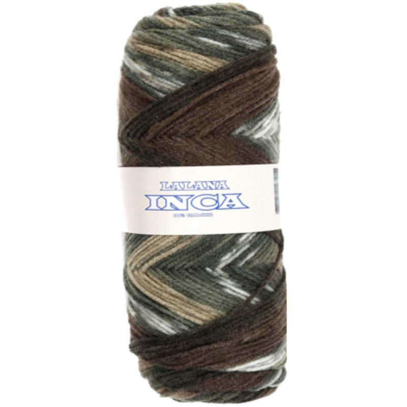 Lana Inca Multicolor Torrijo 80gr | Lana para Tejer y Crochet | Hilaturas Torrijo