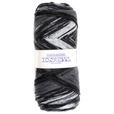 Lana Inca Multicolor Torrijo 80gr | Lana para Tejer y Crochet | Hilaturas Torrijo