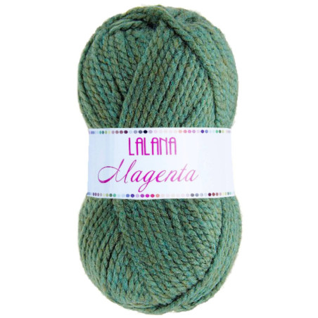 Ovillo 100grs Lana Magenta | Lana para Tejer y Crochet | Hilaturas Torrijo