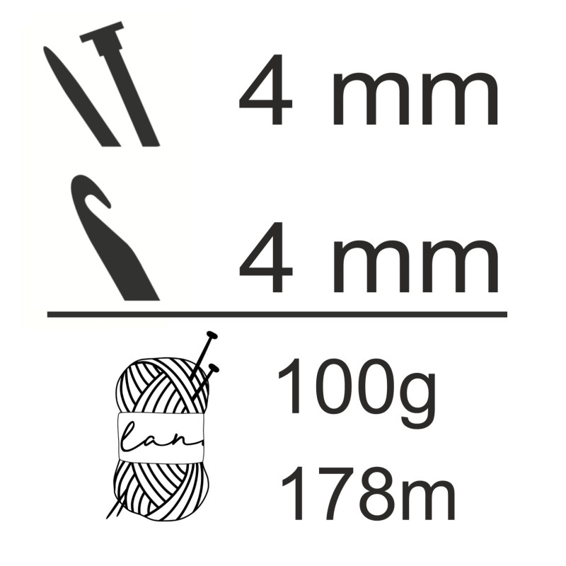 Algodón Eco Reciclado 100g para crochet y labores