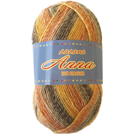 Lana Anna Multicolor 80g para punto y crochet | Torrijo
