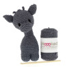 Kit Amigurumi Jirafa Ziggy tonos lava - Hoooked