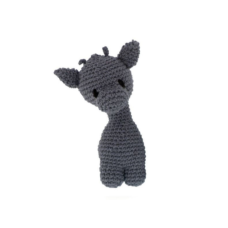 Kit Amigurumi Jirafa Ziggy tonos lava - Hoooked