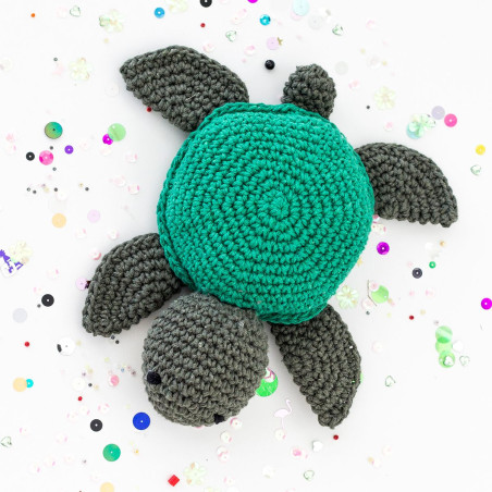 Kit de Amigurumi - Tortuga Jake - Hoooked