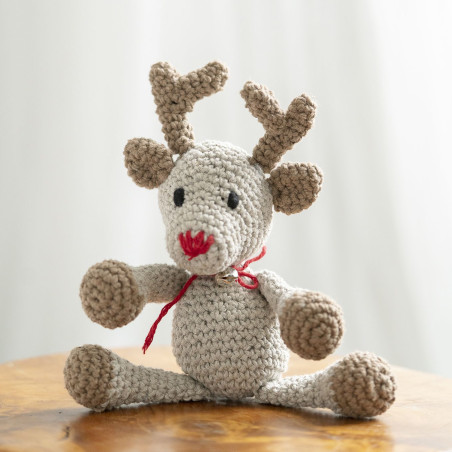 Kit de Amigurumi - Reno Rue - Hoooked