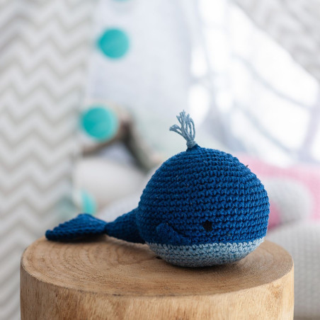 Kit de Amigurumi - Ballena Pepper - Hoooked