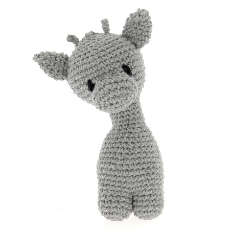 Kit Amigurumi Hipo Hugo Ziggy tonos gris - Hoooked