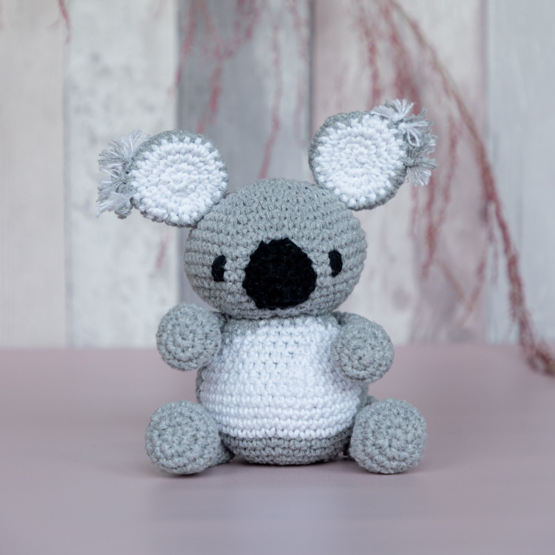 Kit de Amigurumi - Koala Sydney - Hoooked