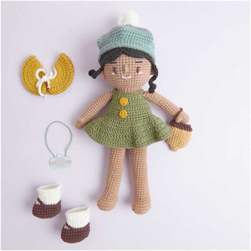 Kit de Amigurumi Ricorumi Dollies - City Girlfriends - Rico Design