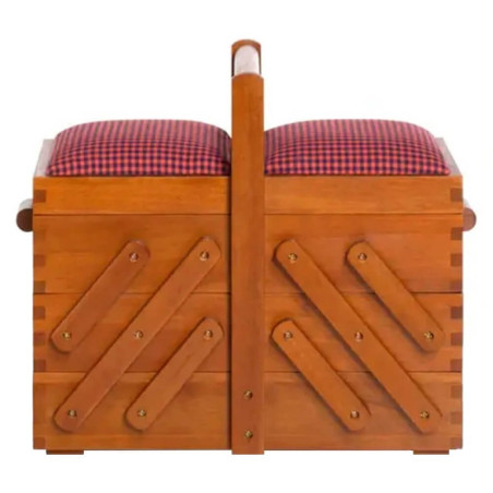 Costurero de Madera con Tela Acolchada - Prym