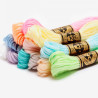 Pack de 12 hilos Mouliné colores PASTEL - DMC