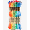 Pack de 12 hilos Mouliné colores MATIZADOS - DMC