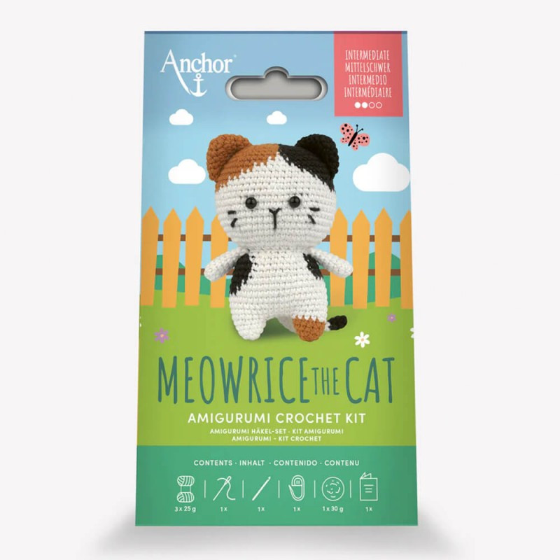 Anchor Meowrice Le Chat kit Amigurumi