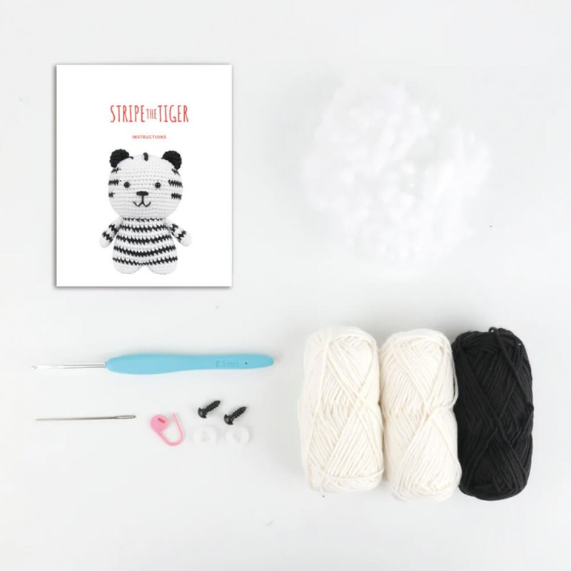 Anchor Strip Le Tigre kit Amigurumi