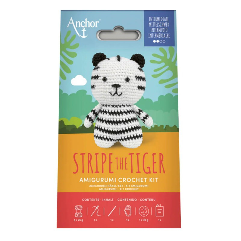 Anchor Strip Le Tigre kit Amigurumi