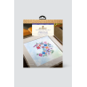 Kit de punto de cruz Media Luna Floral -DMC