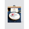 Kit de bordado Pétalos y perlas de Nathalie Weinzaepflen - dmc