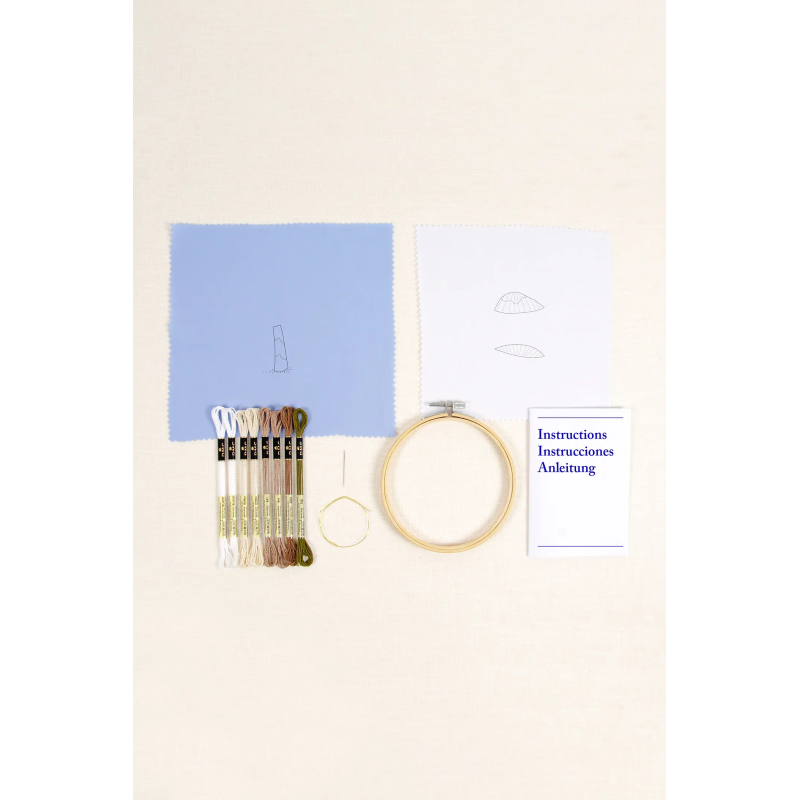 Kit de bordado Seta Príncipe por Pippa Haynes - DMC
