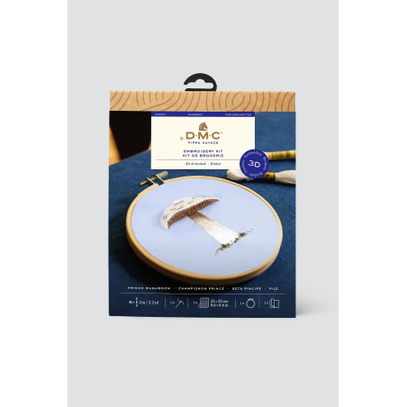 Kit de bordado Seta Príncipe por Pippa Haynes - DMC