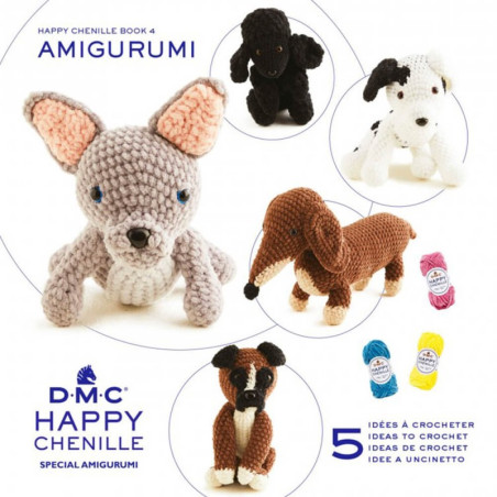 Patrones DMC Happy Chenille Nº 4 - Perros