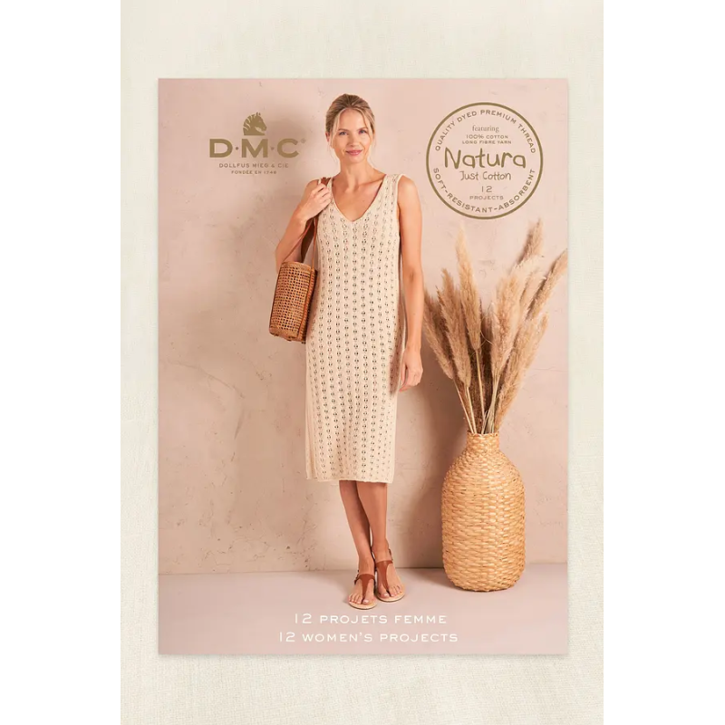 Libro DMC Natura Linen y Natura Cotton | 12 Patrones