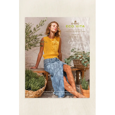 Libro DMC Eco Vita | 15 Proyectos Tricot y Crochet Sostenible