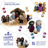 Patrones DMC Happy Cotton Nº16 | Belén Navideño Amigurumi