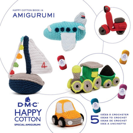Patrones DMC Happy Cotton Nº15 | Los medios de transporte