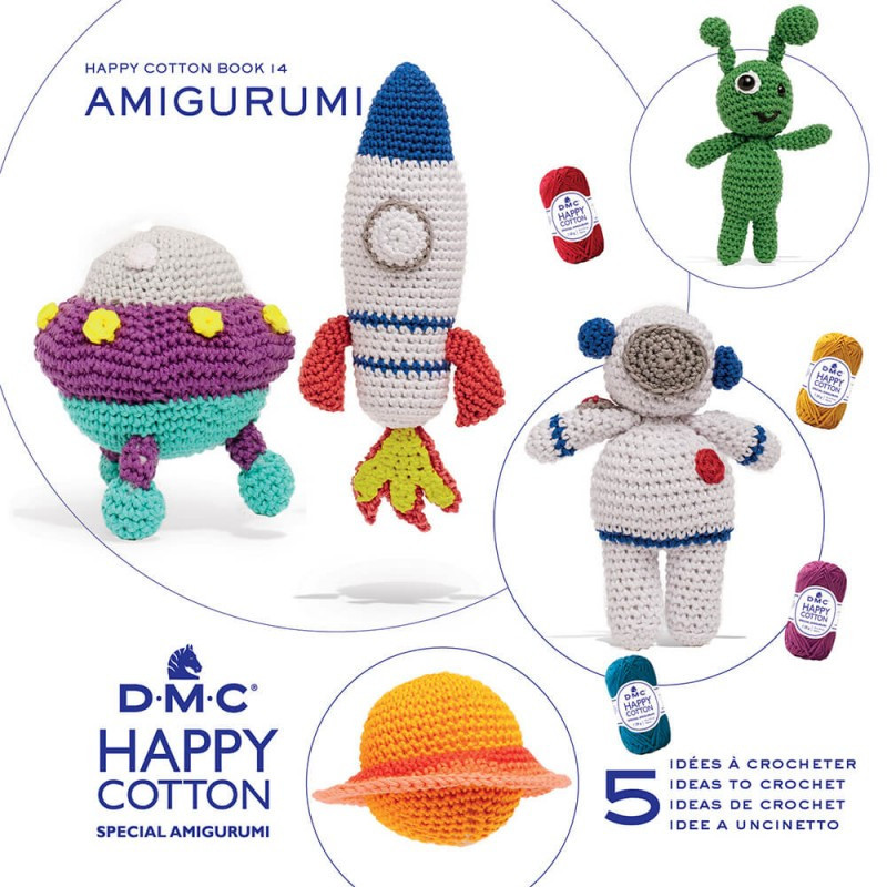 Patrones DMC Happy Cotton Nº14 | Invasores del Espacio