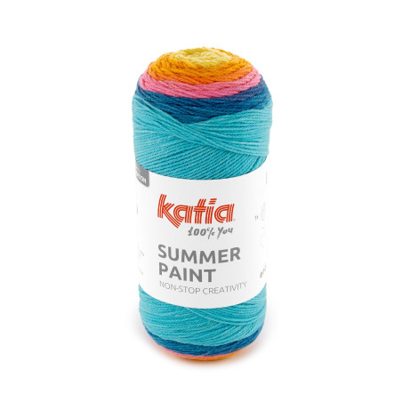 Katia Summer Paint hilo multicolor crochet verano
