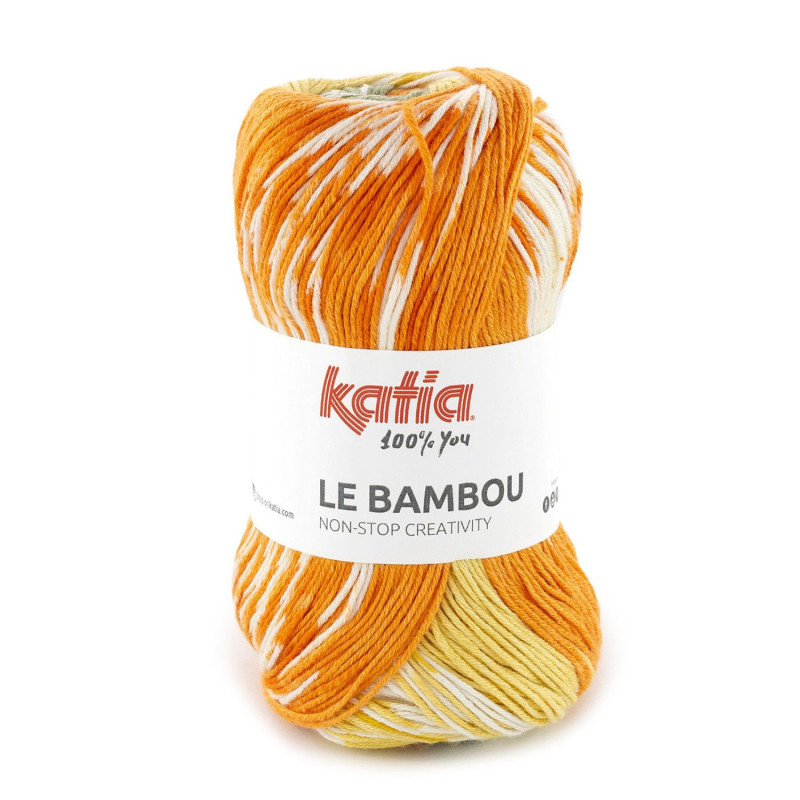 Katia Le Bambou algodón y bambú para crochet