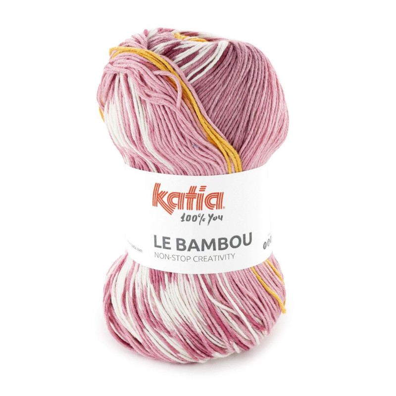 Katia Le Bambou algodón y bambú para crochet