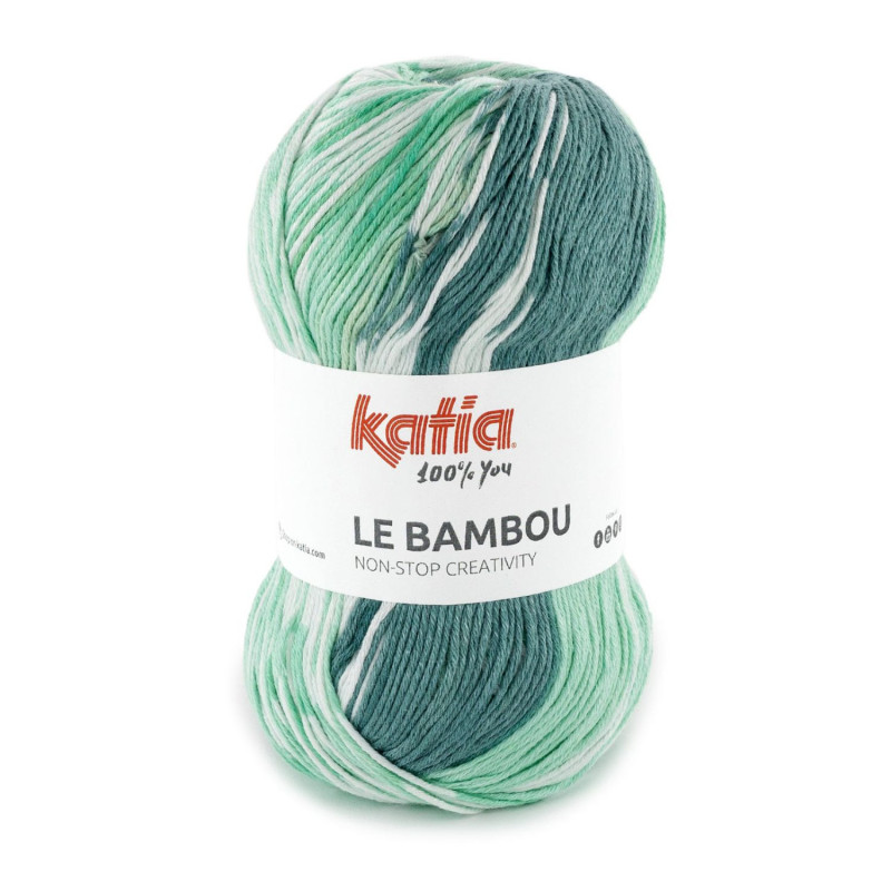 Katia Le Bambou algodón y bambú para crochet