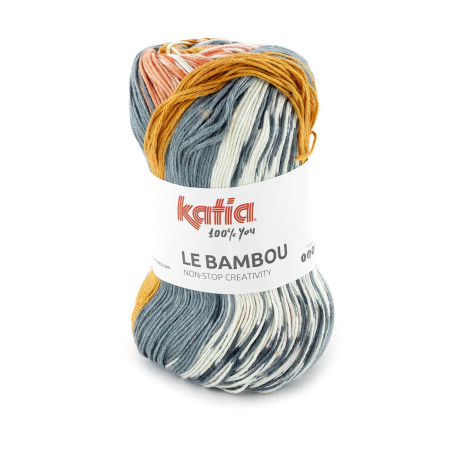 Katia Le Bambou algodón y bambú para crochet