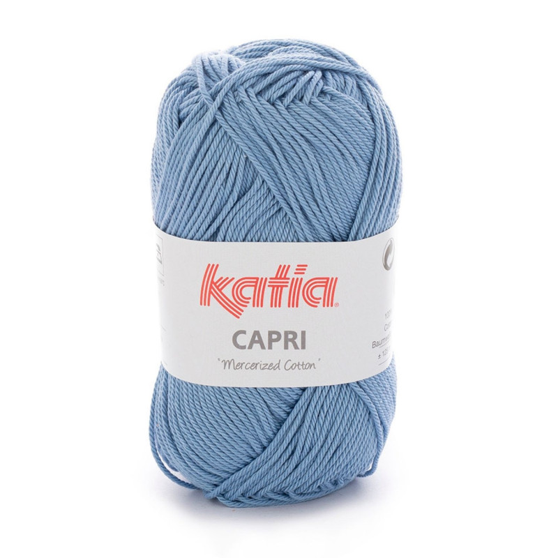 Katia Capri algodón mercerizado amigurumi crochet verano