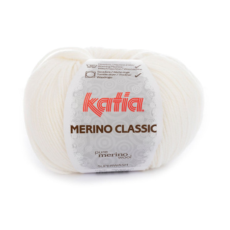 Merino Classic Katia 100% lana suave para tejer