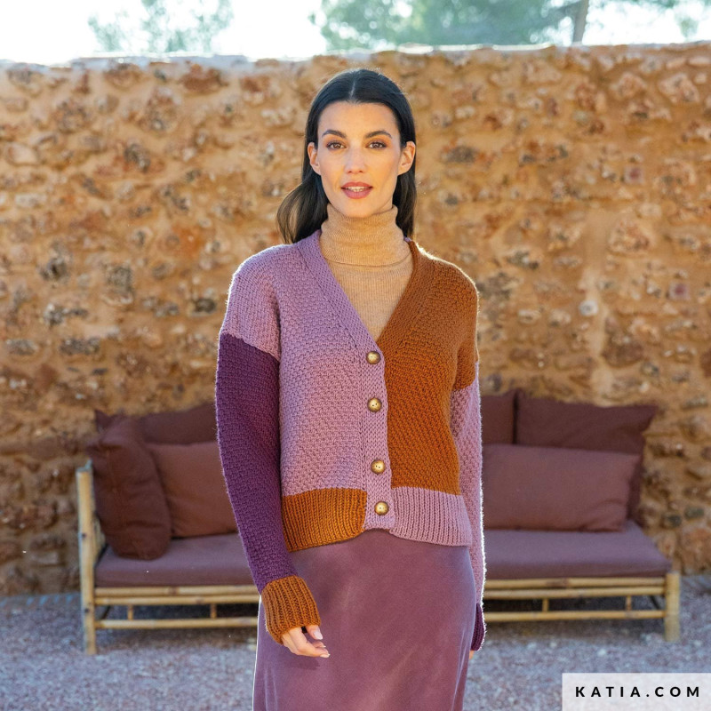 Katia Merino Aran lana merino crochet y punto