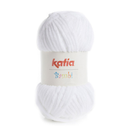 Katia Bambi lana chenilla amigurumi crochet terciopelo
