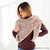 Katia Polar lana efecto pelo crochet invierno suave
