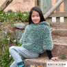 Katia Polar lana efecto pelo crochet invierno suave