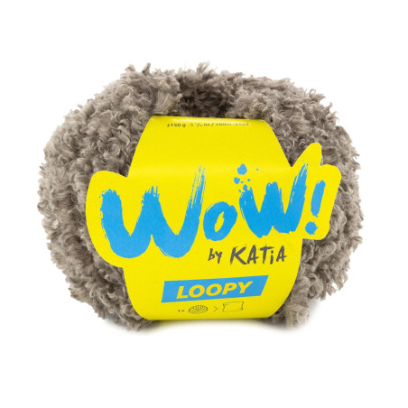 Wow Loopy de Katia lana boucle para crochet y punto
