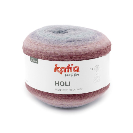 Holi de Katia lana multicolor para crochet y punto