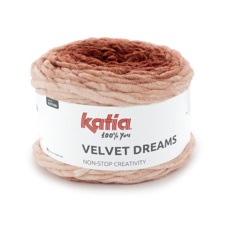 Katia Velvet Dreams chenilla suave para crochet