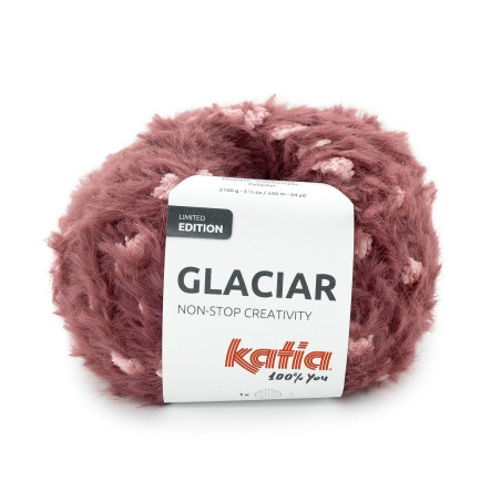 Katia Glaciar lana peluche para crochet y punto