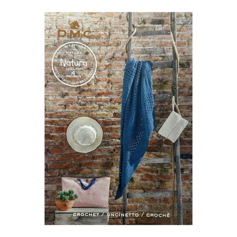 Revista DMC Natura Just Cotton. 4 Proyectos Crochet