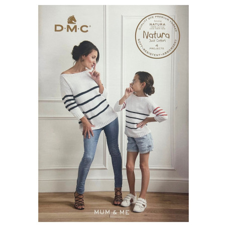 Revista DMC Natura Just Cotton Mami y Yo | 4 Proyectos